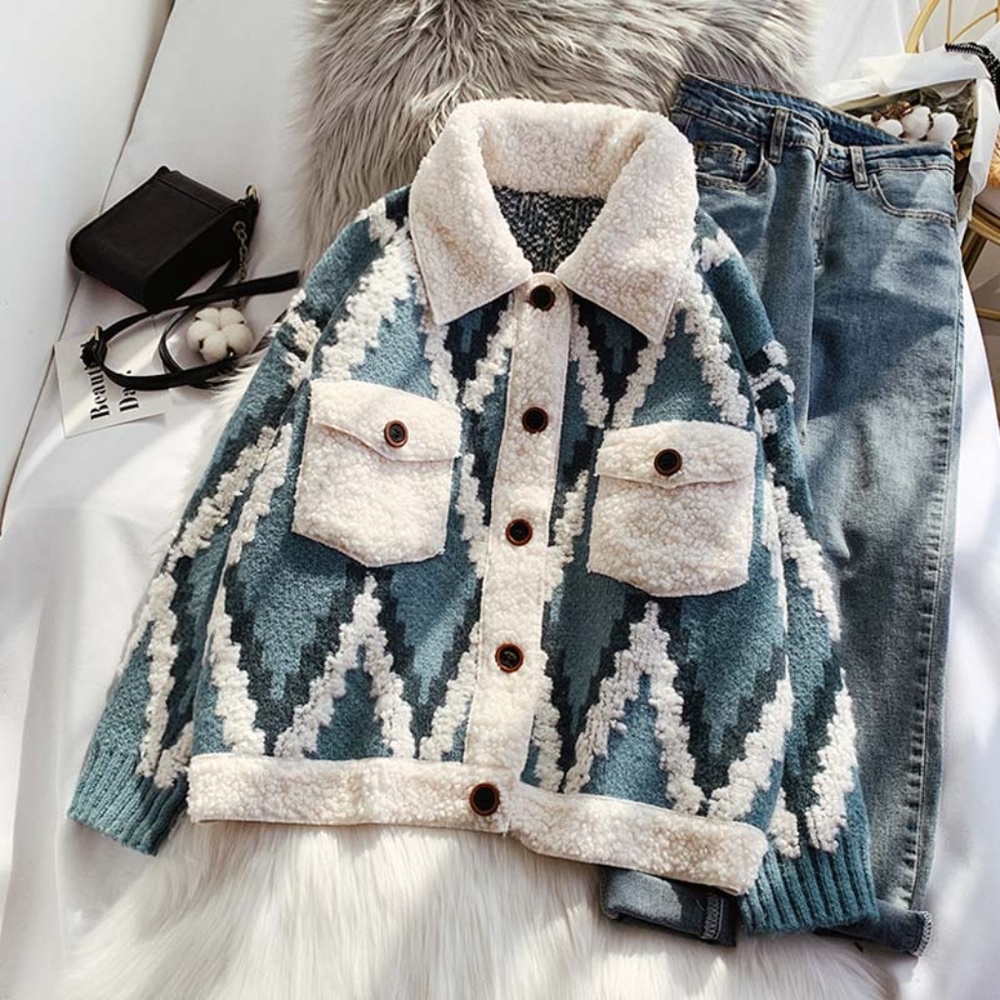 07 Cozy Teddy Western Boho Jacket Shacket - Picture 2 of 15